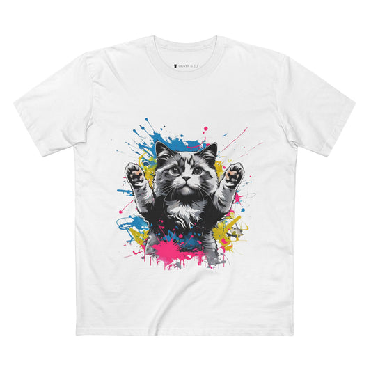 Ragdoll Tee Bold Graffiti Pop-Art Animal T-shirt by Oliver & Eli