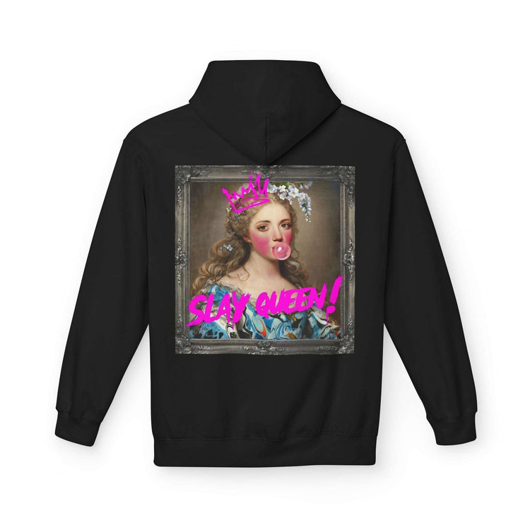 Slay Queen! Hoodie | Empowering Vintage Inspired Bold Art Hoodie by Oliver & Eli