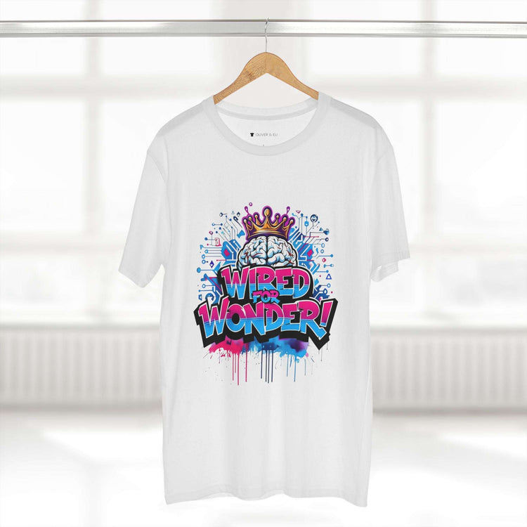 Wired for Wonder! Tee - Bold Art Neurodivergent T-Shirt by Oliver & Eli