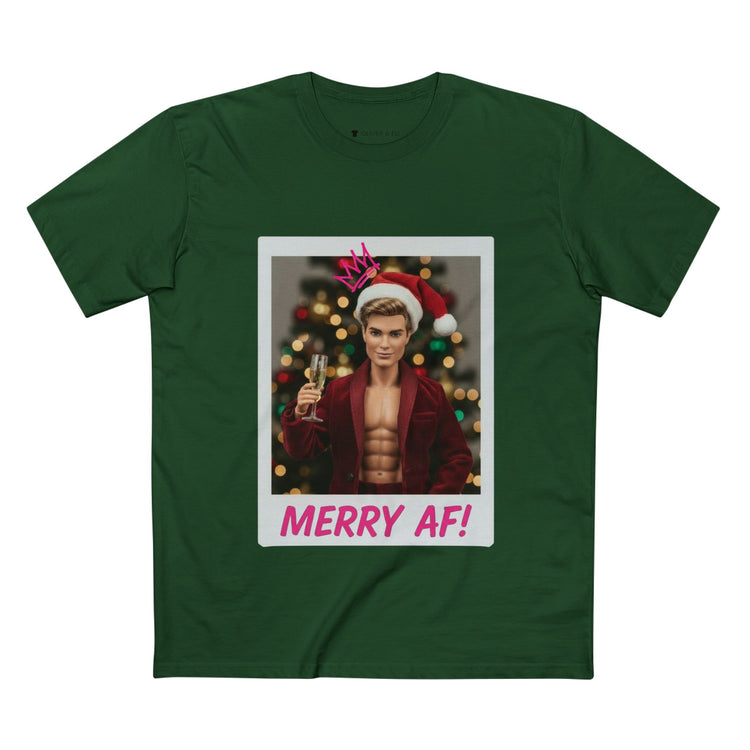 Oliver & Eli’s Sleigh Season collection — premium cotton Christmas t-shirt with graffiti print and festive design.