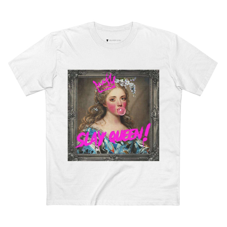 Slay Queen! Tee - Empowering Vintage Bold Street Art T-Shirt by Oliver & Eli