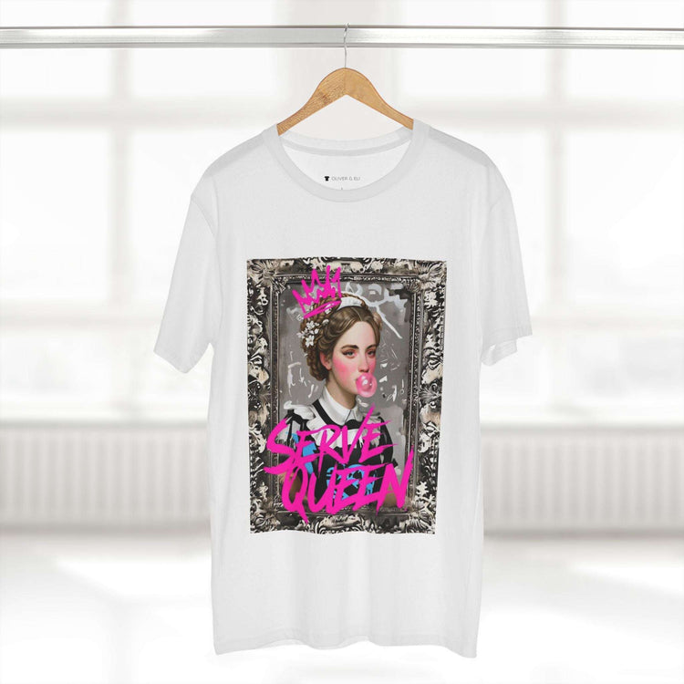 Road Rage Queen Tee - Fierce Bold Pop Art Attitude Doll T-shirt by Oliver & Eli