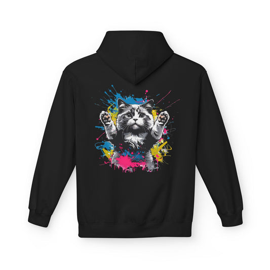 Ragdoll Hoodie Bold Graffiti Pop-Art Animal Hoodie by Oliver & Eli