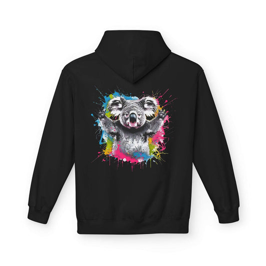 Koala Hoodie Bold Graffiti Pop-Art Animal Hoodie by Oliver & Eli