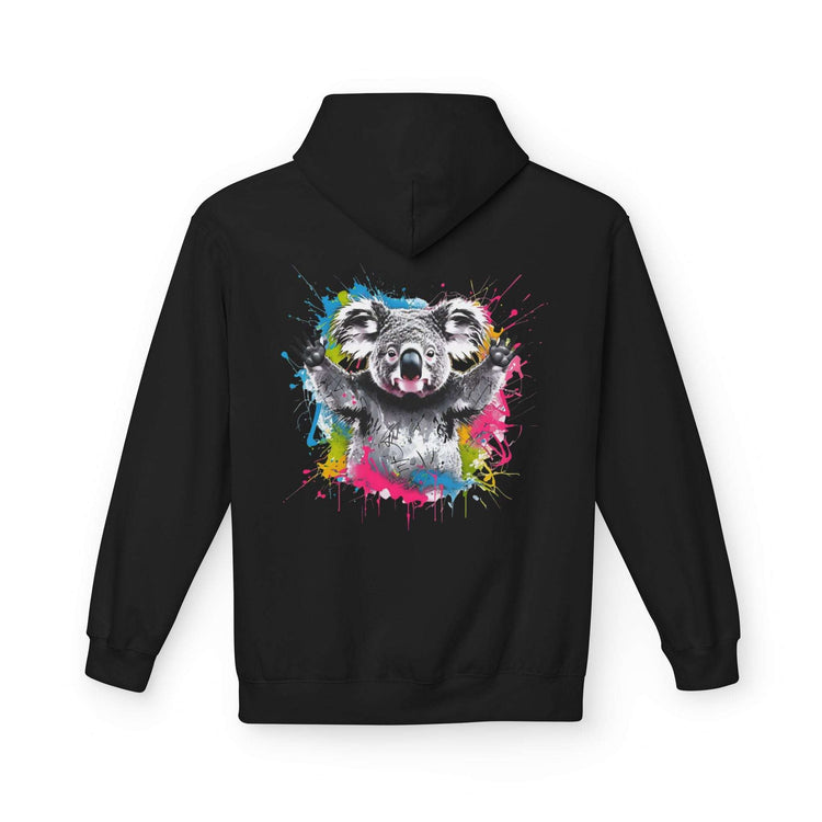 Koala Hoodie Bold Graffiti Pop-Art Animal Hoodie by Oliver & Eli
