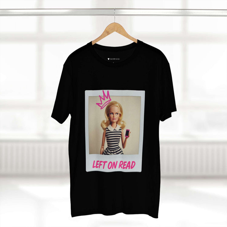 Left on Read Tee - Fierce Bold Pop Art Attitude Doll T-shirt by Oliver & Eli
