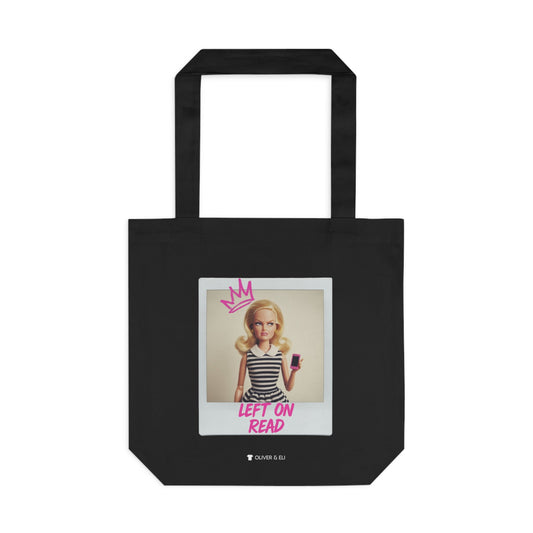 Left on Read Tote - Fierce Bold Pop Art Attitude Doll Tote Bag by Oliver & Eli