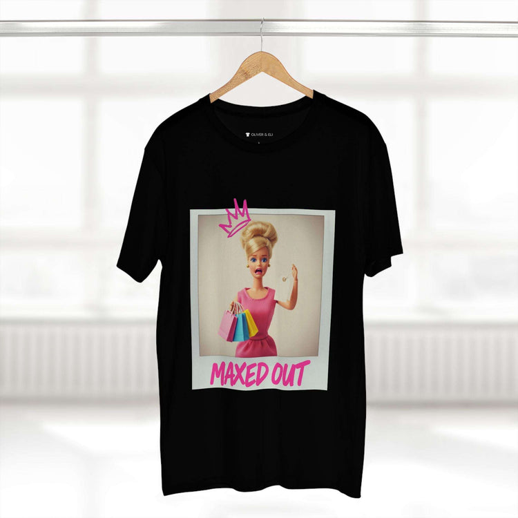 Maxed Out Tee - Fierce Bold Pop Art Attitude Doll T-shirt by Oliver & Eli
