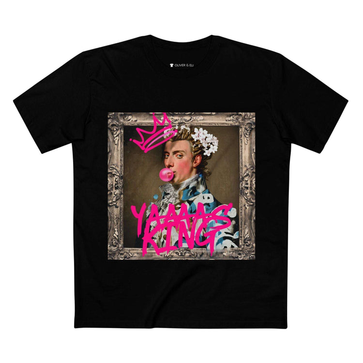 Yaaaas King Tee Empowering Vintage Bold Street Art T-Shirt by Oliver & Eli