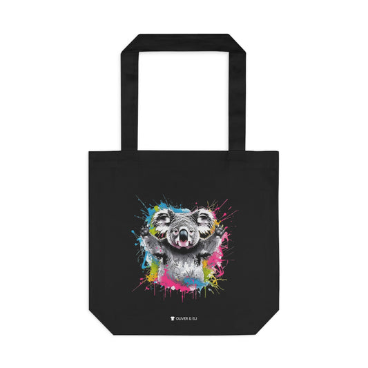 Koala Hoodie Bold Graffiti Pop-Art Animal Hoodie by Oliver & Eli