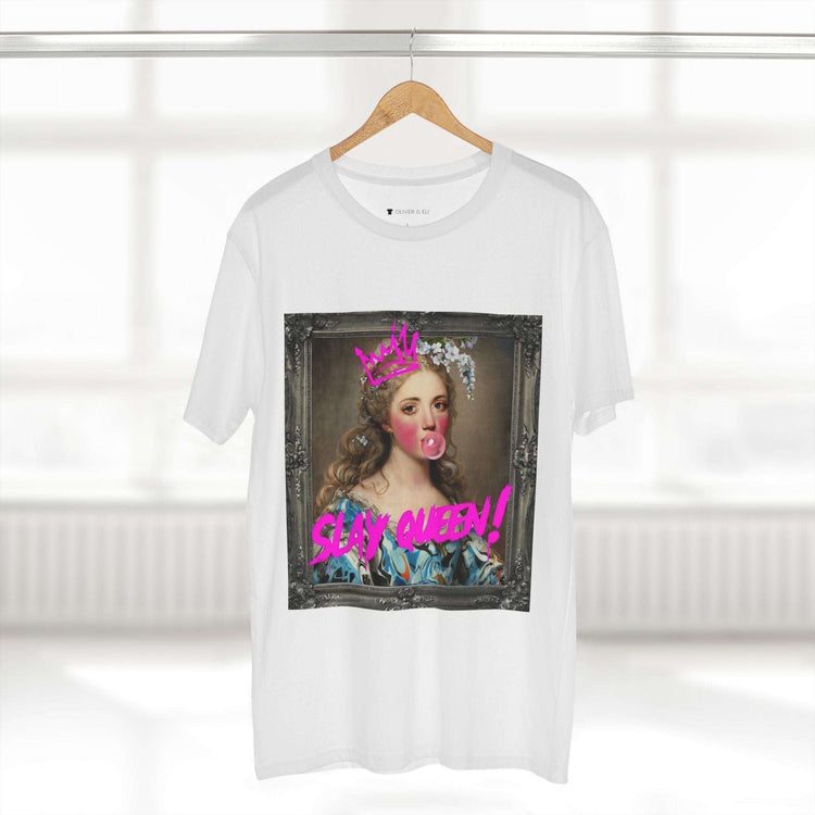 Slay Queen! Tee - Empowering Vintage Bold Street Art T-Shirt by Oliver & Eli
