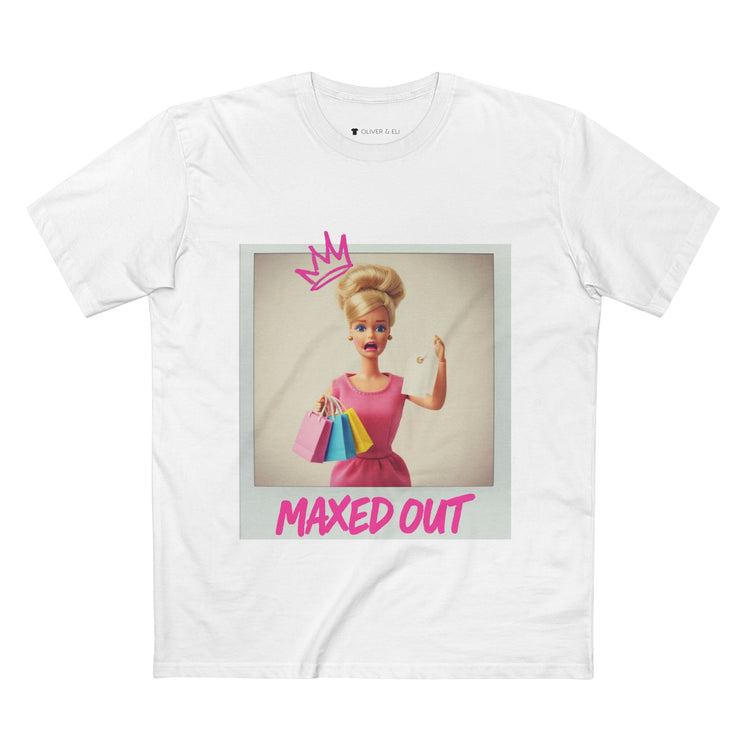 Maxed Out Tee - Fierce Bold Pop Art Attitude Doll T-shirt by Oliver & Eli