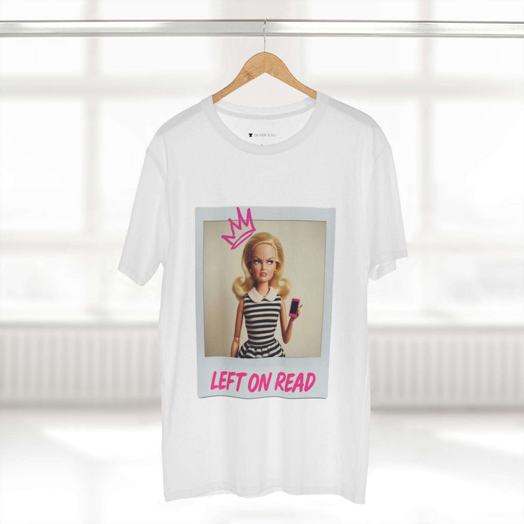 Left on Read Tee - Fierce Bold Pop Art Attitude Doll T-shirt by Oliver & Eli