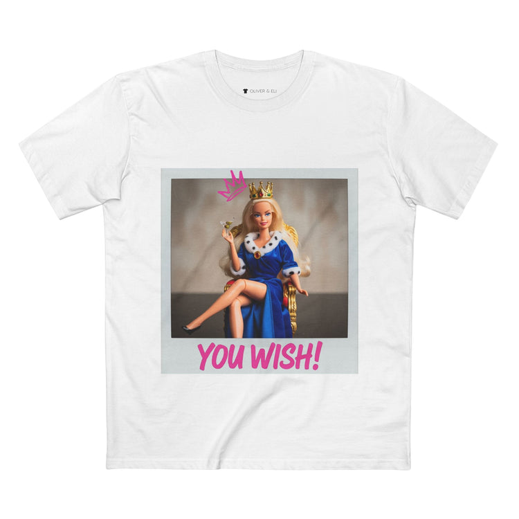 You Wish Tee | Fierce Bold Pop Art Attitude Doll T-shirt by Oliver & Eli
