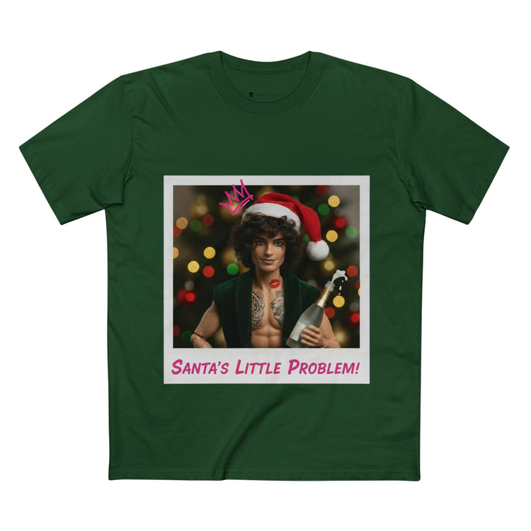 Oliver & Eli’s Sleigh Season collection — premium cotton Christmas t-shirt with graffiti print and festive design.