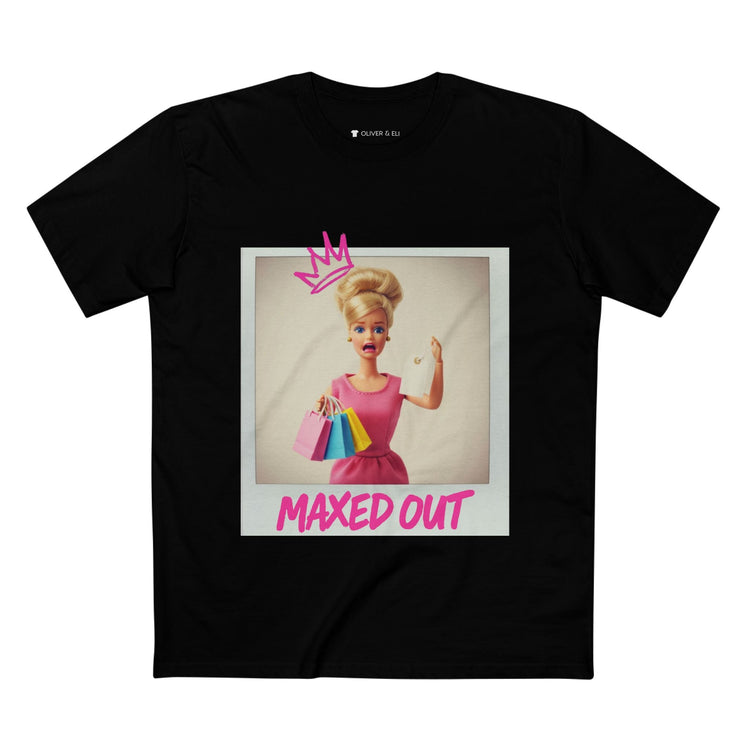 Maxed Out Tee - Fierce Bold Pop Art Attitude Doll T-shirt by Oliver & Eli