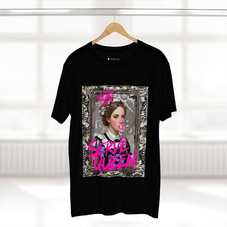 Road Rage Queen Tee - Fierce Bold Pop Art Attitude Doll T-shirt by Oliver & Eli