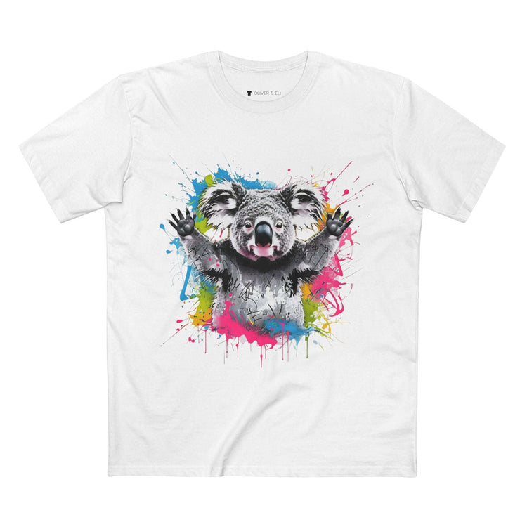 Koala Tee Bold Graffiti Pop-Art Animal T-shirt by Oliver & Eli