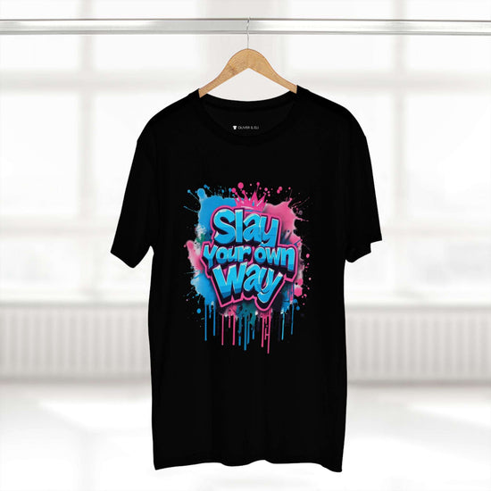 Slay Your Own Way Tee. Bold Motivational Street Art T-Shirt by Oliver & Eli