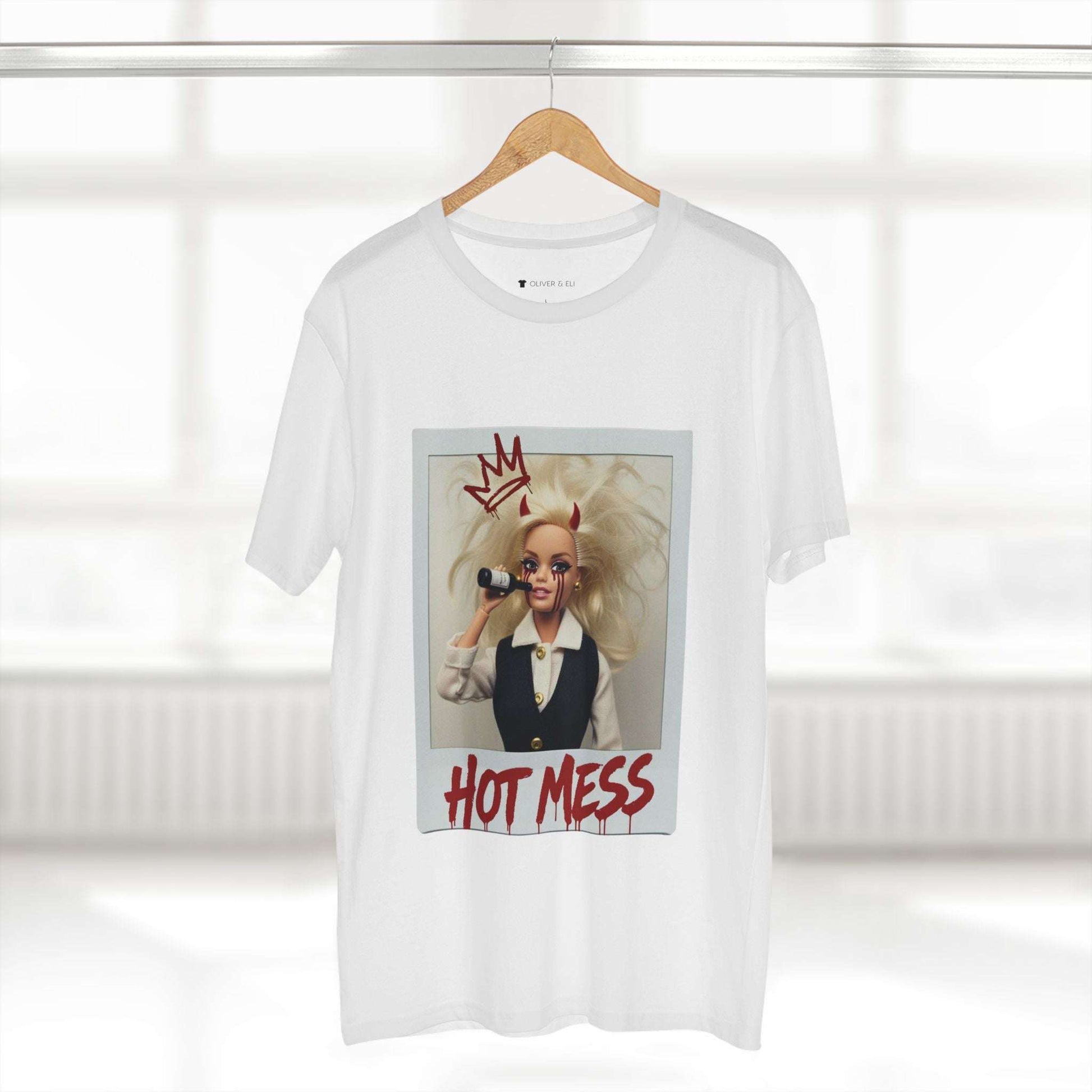 Hot Mess Devil Edition Halloween Tee | Oliver & Eli