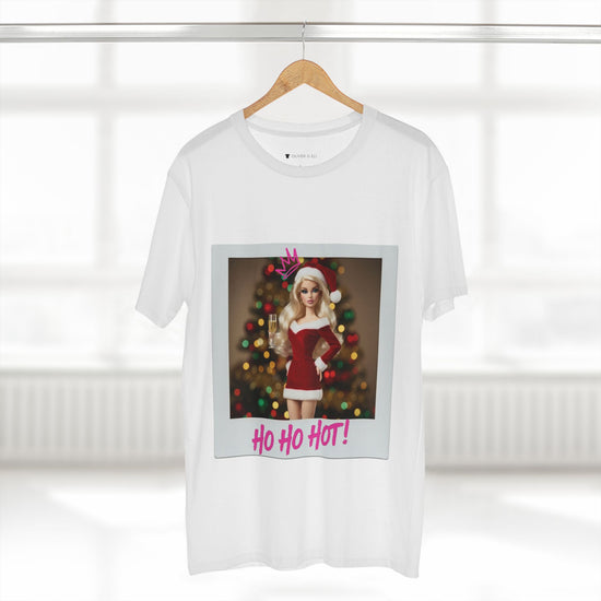 Oliver & Eli’s Sleigh Season collection — premium cotton Christmas t-shirt with graffiti print and festive design.