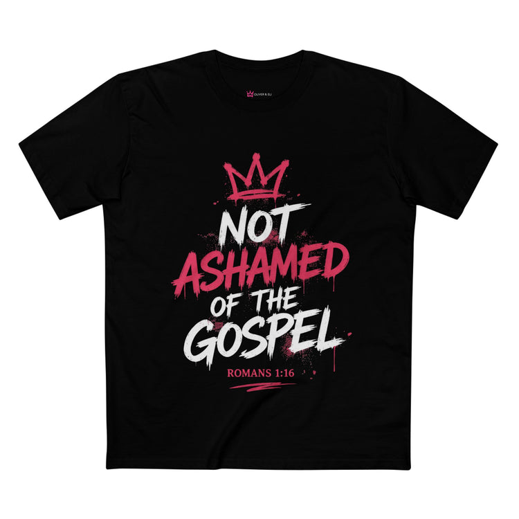 Christian faith graphic t-shirt with bold print
