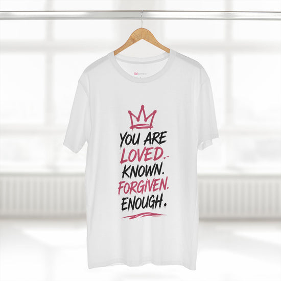 Christian faith graphic t-shirt with bold print