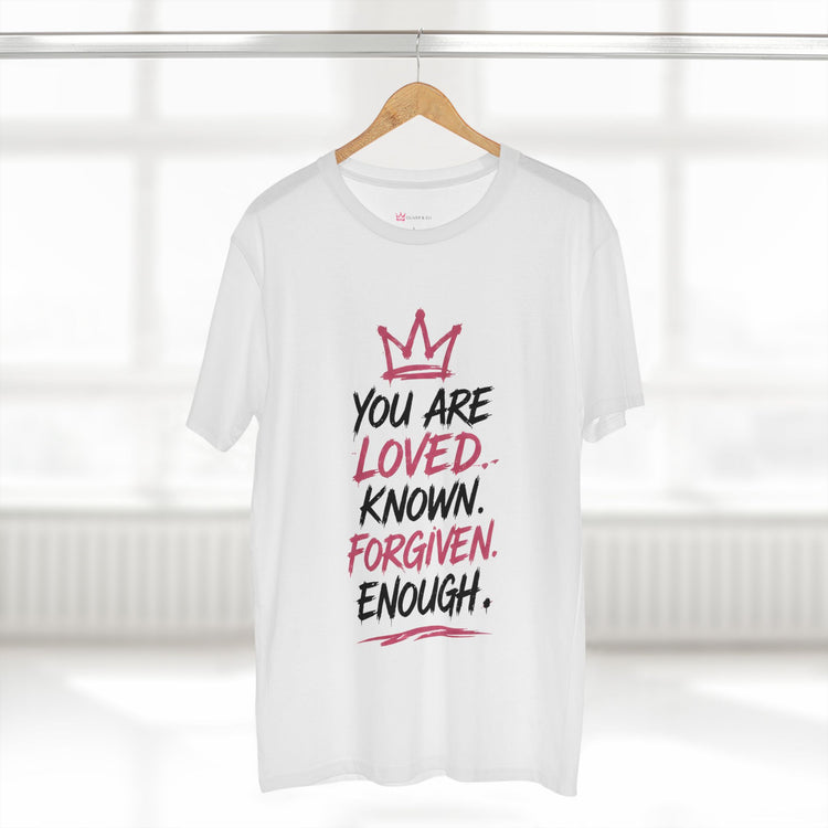 Christian faith graphic t-shirt with bold print
