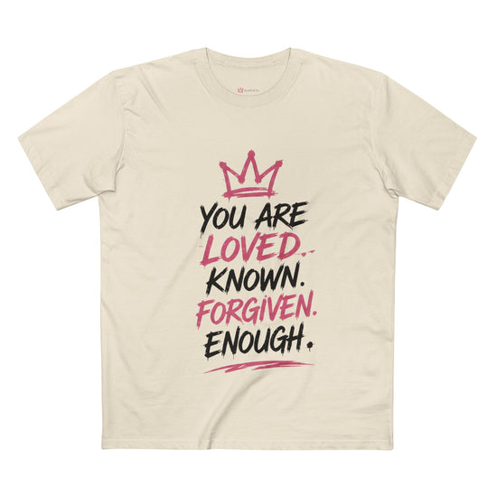 Christian faith graphic t-shirt with bold print