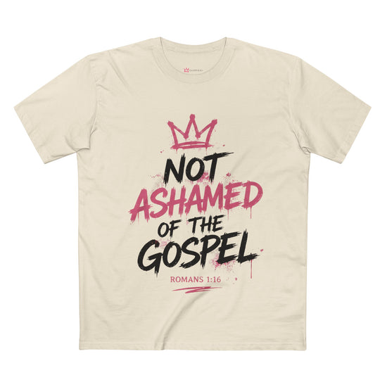 Christian faith graphic t-shirt with bold print