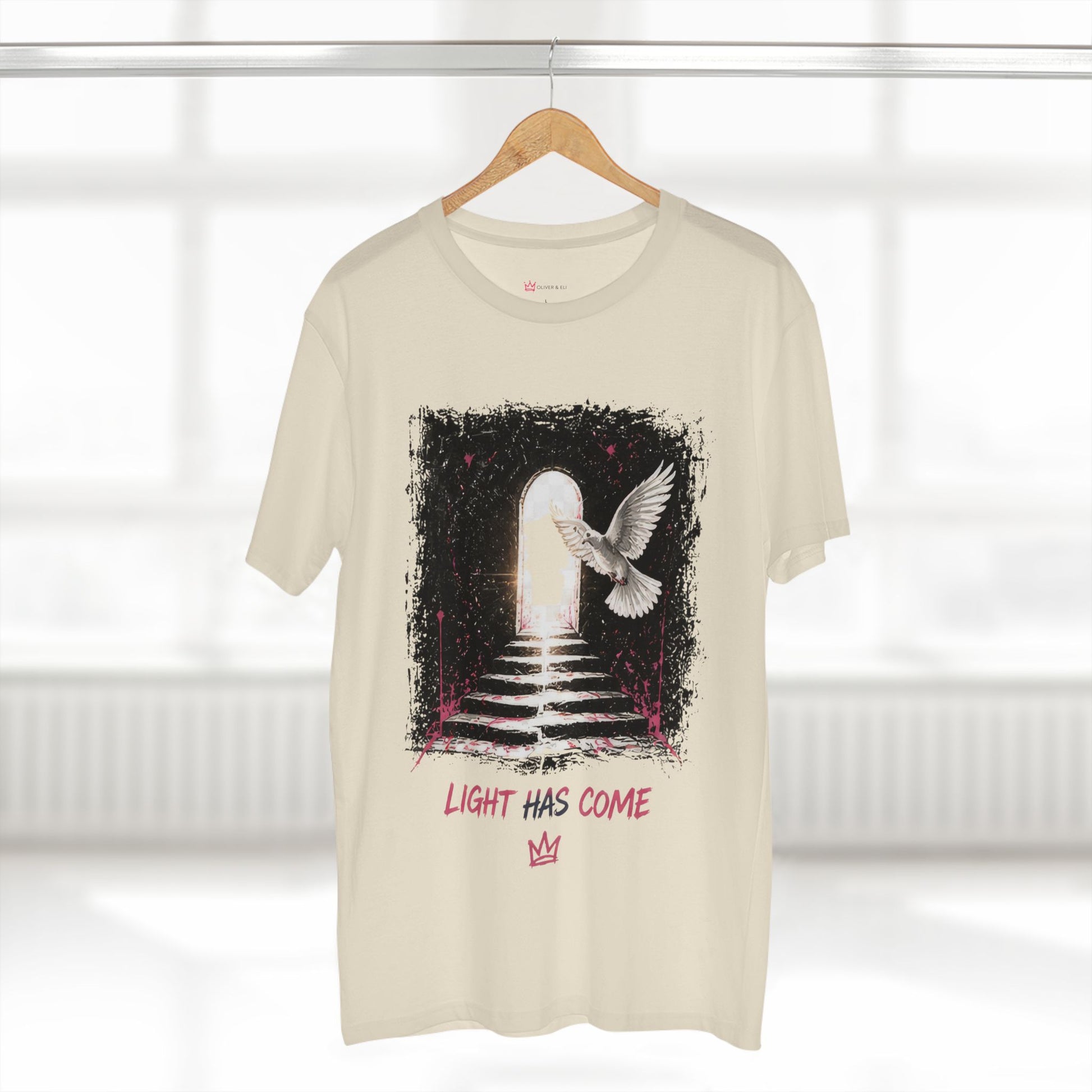 Christian faith graphic t-shirt with bold print