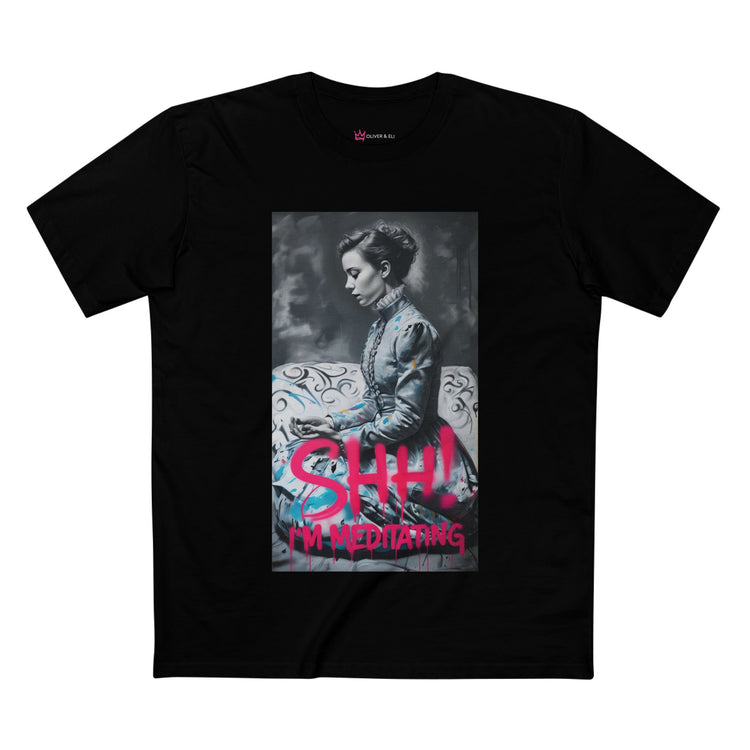 SHH! I'm Meditating Tee
