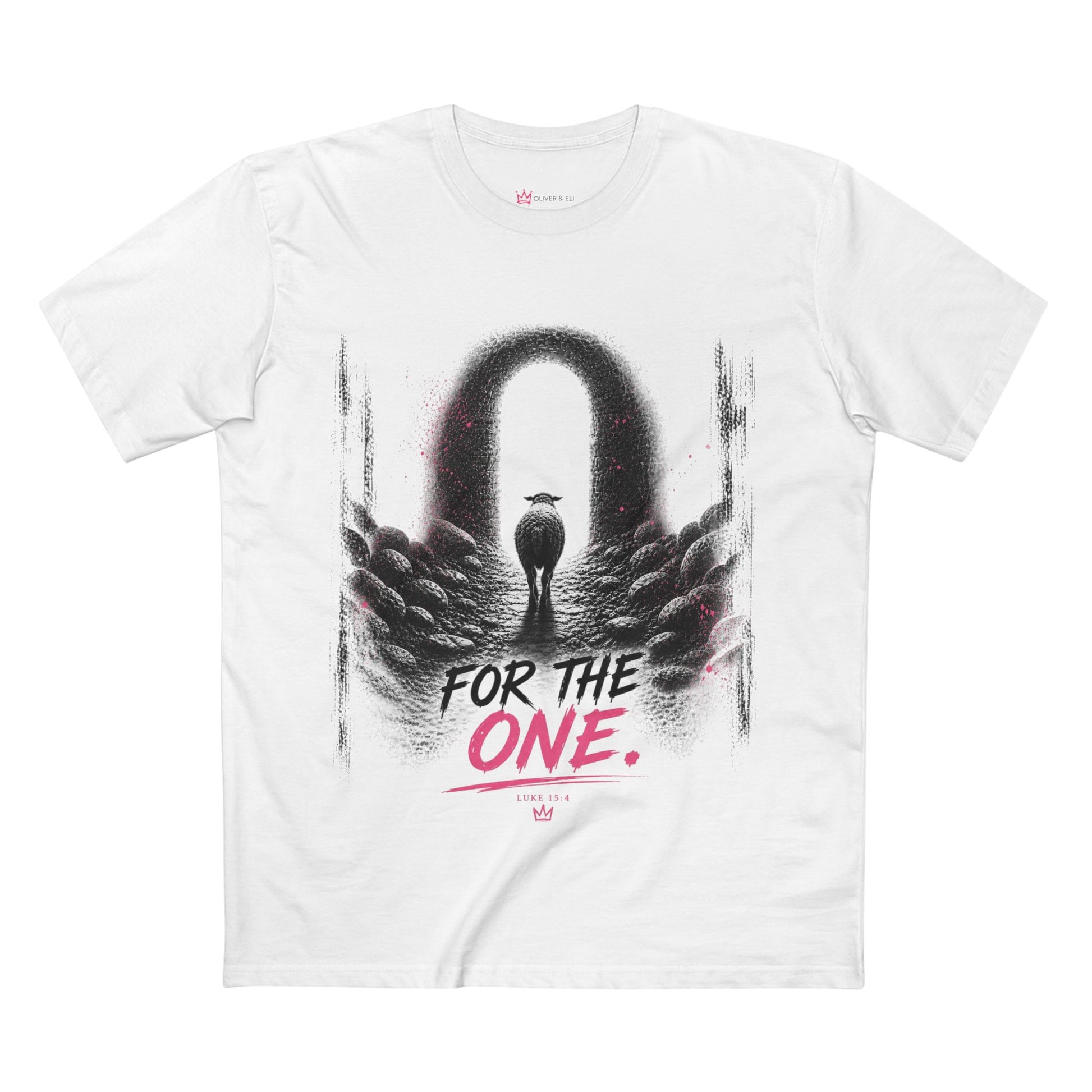 Christian faith graphic t-shirt with bold print