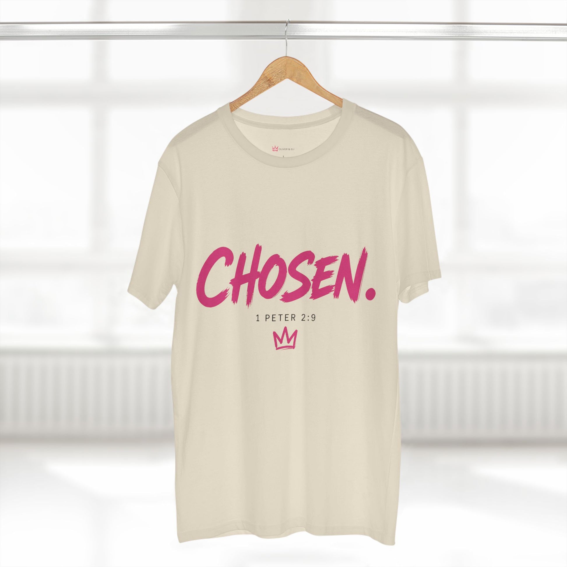 Christian faith graphic t-shirt with bold print