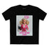 Coffee Before Chaos Tee – Pop Art Bold Attitude Doll T-shirt by Oliver & Eli