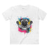 Pug Tee Bold Graffiti Pop-Art Animal T-shirt by Oliver & Eli