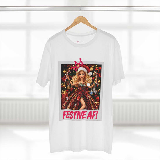 Festive AF Graphic Tee |  Christmas Bold Statement T-Shirt