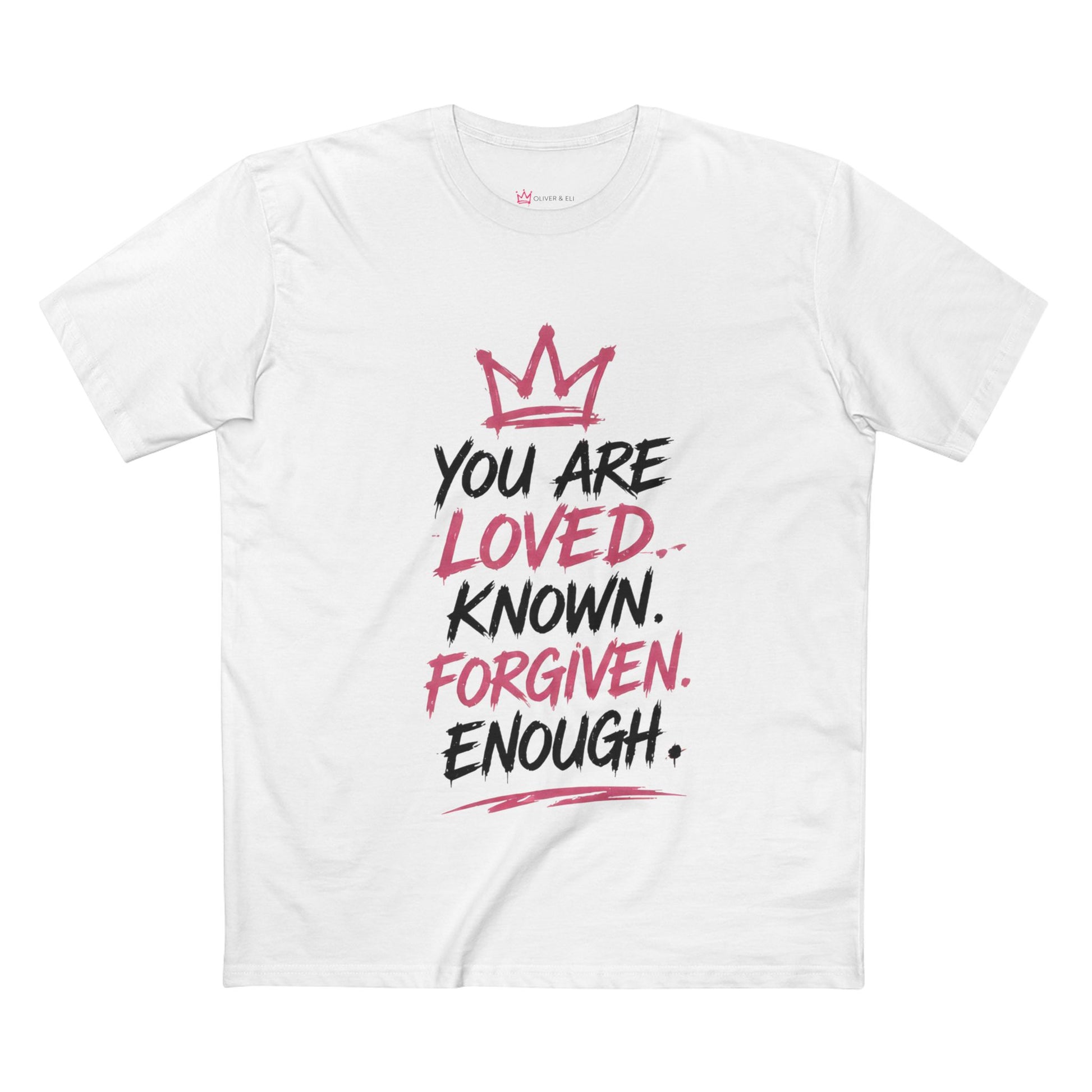 Christian faith graphic t-shirt with bold print