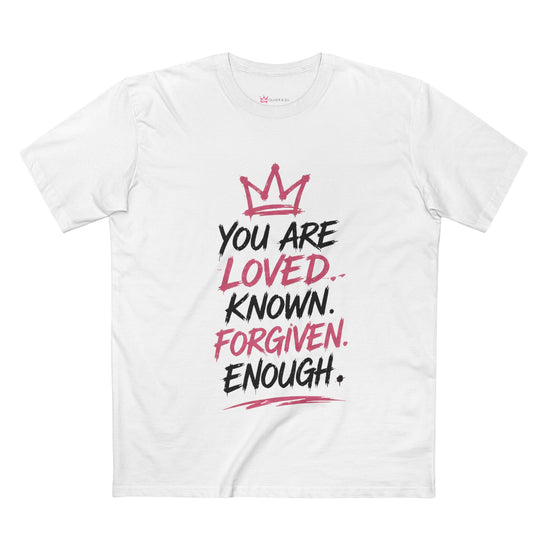 Christian faith graphic t-shirt with bold print