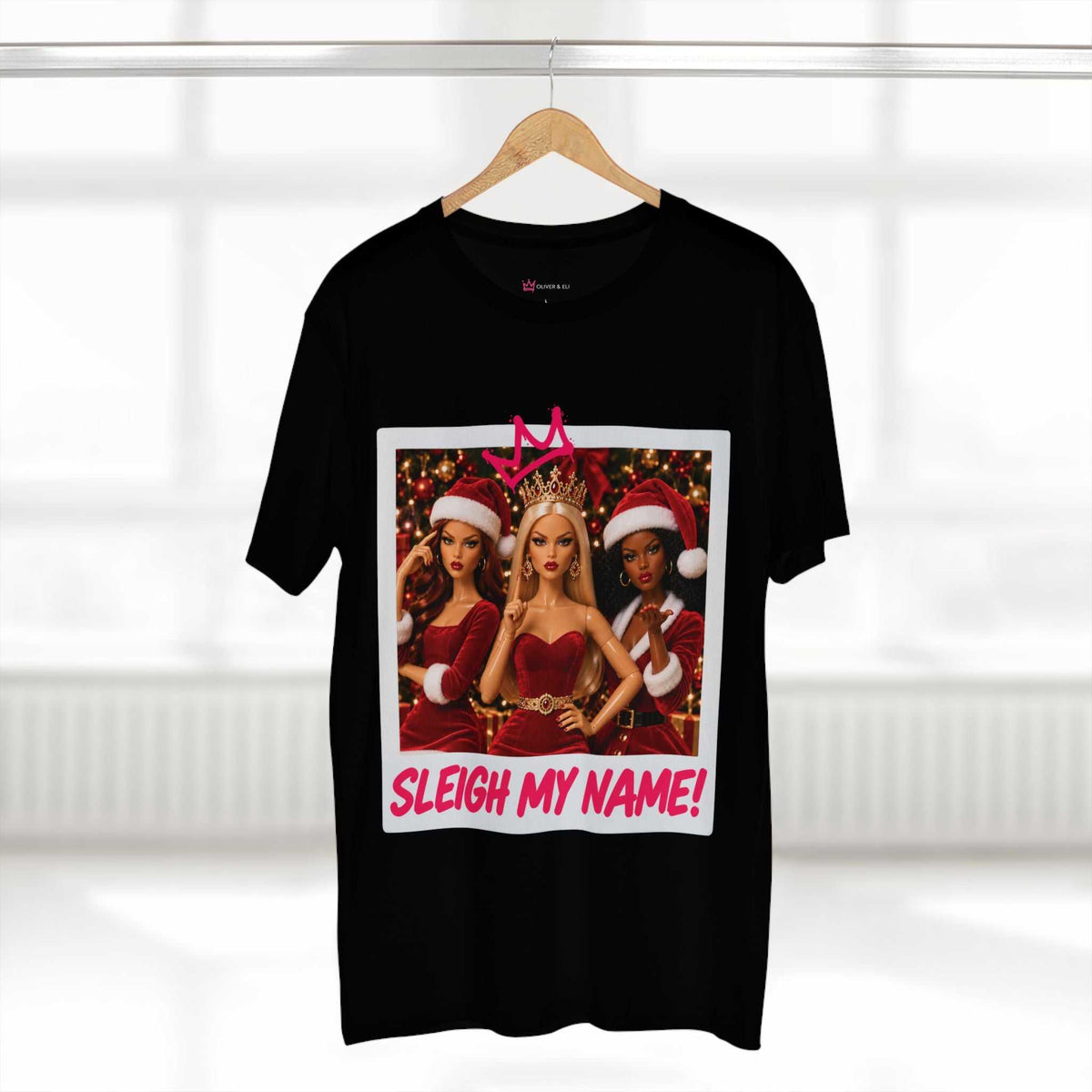 Sleigh My Name Graphic Tee |  Bold Doll Christmas T-Shirt