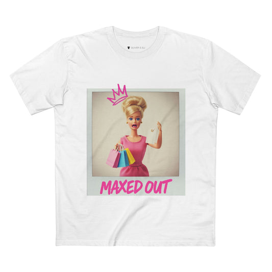 Maxed Out Tee - Fierce Bold Pop Art Attitude Doll T-shirt by Oliver & Eli