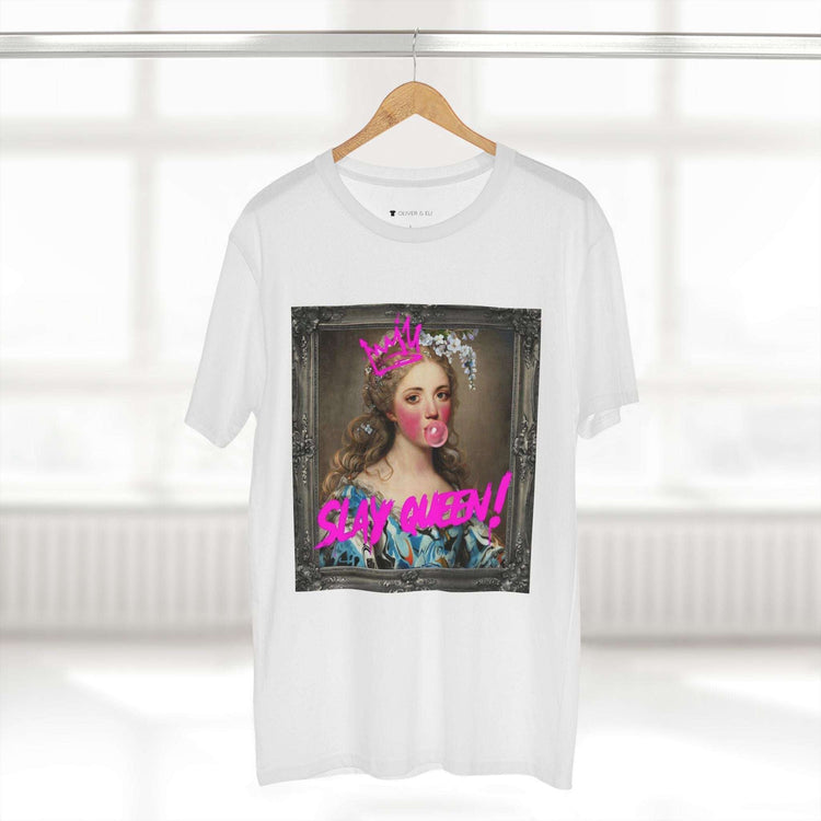 Slay Queen! Tee -  Empowering Vintage Bold Street Art T-Shirt by Oliver & Eli