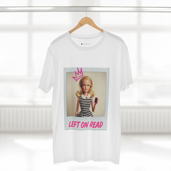 Left on Read Tee - Fierce Bold Pop Art Attitude Doll T-shirt by Oliver & Eli