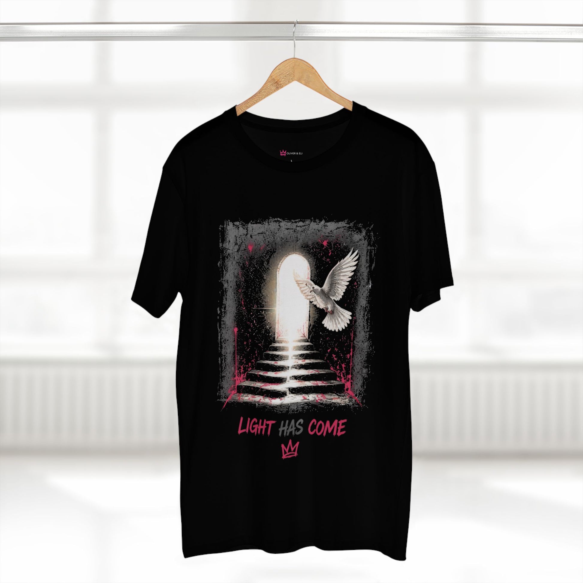 Christian faith graphic t-shirt with bold print