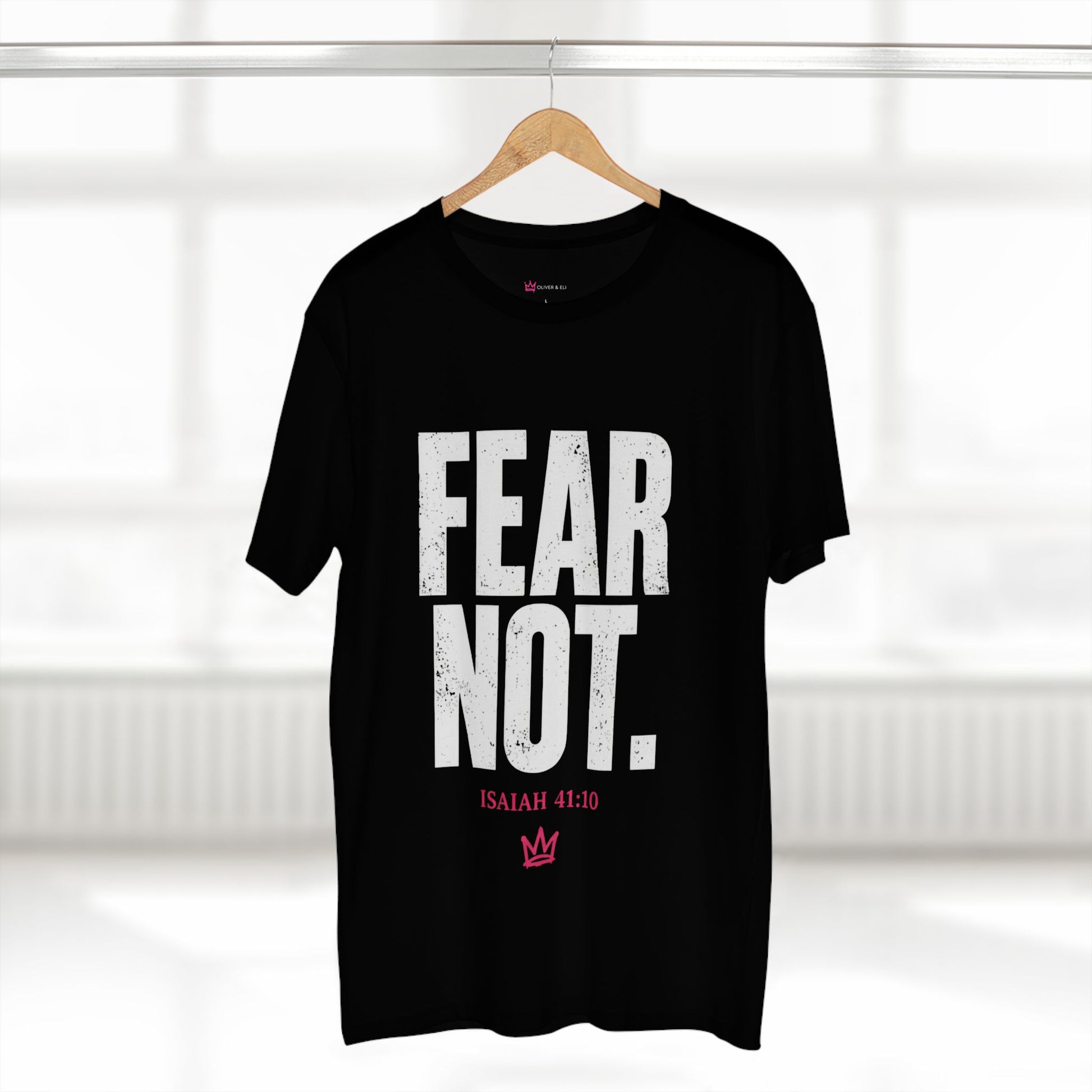 Christian faith graphic with bold print