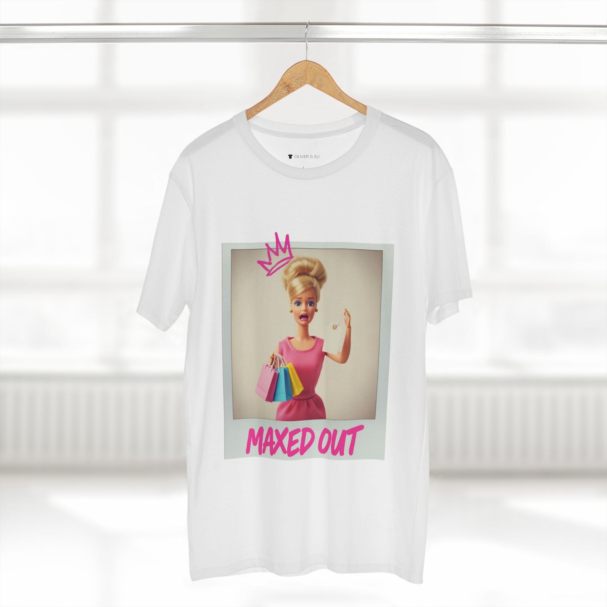 Maxed Out Tee - Fierce Bold Pop Art Attitude Doll T-shirt by Oliver & Eli
