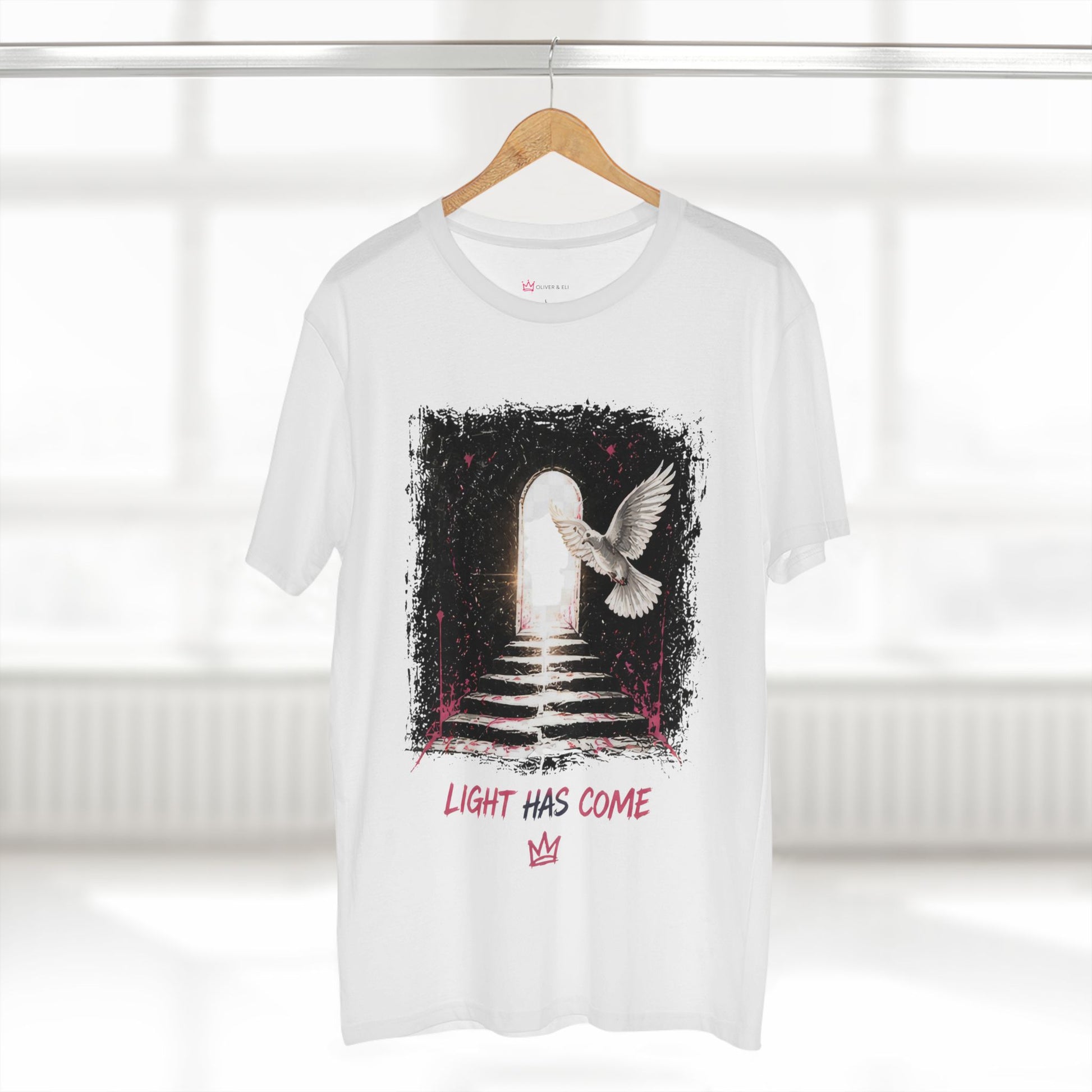 Christian faith graphic t-shirt with bold print