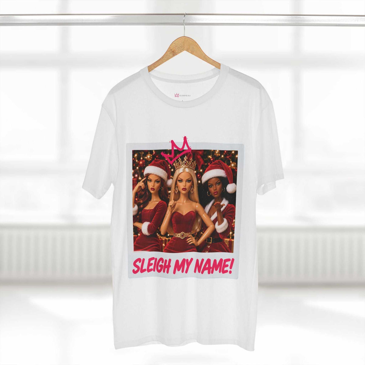 Sleigh My Name Graphic Tee |  Bold Doll Christmas T-Shirt