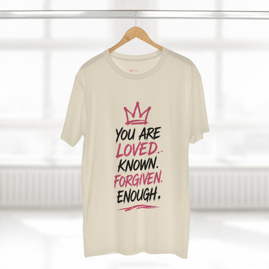 Christian faith graphic t-shirt with bold print