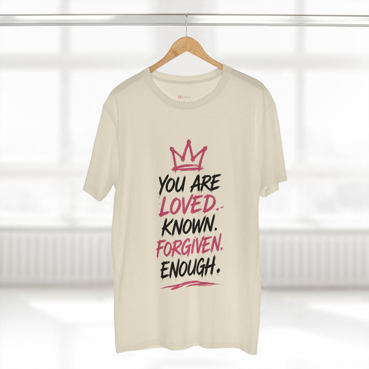 Christian faith graphic t-shirt with bold print